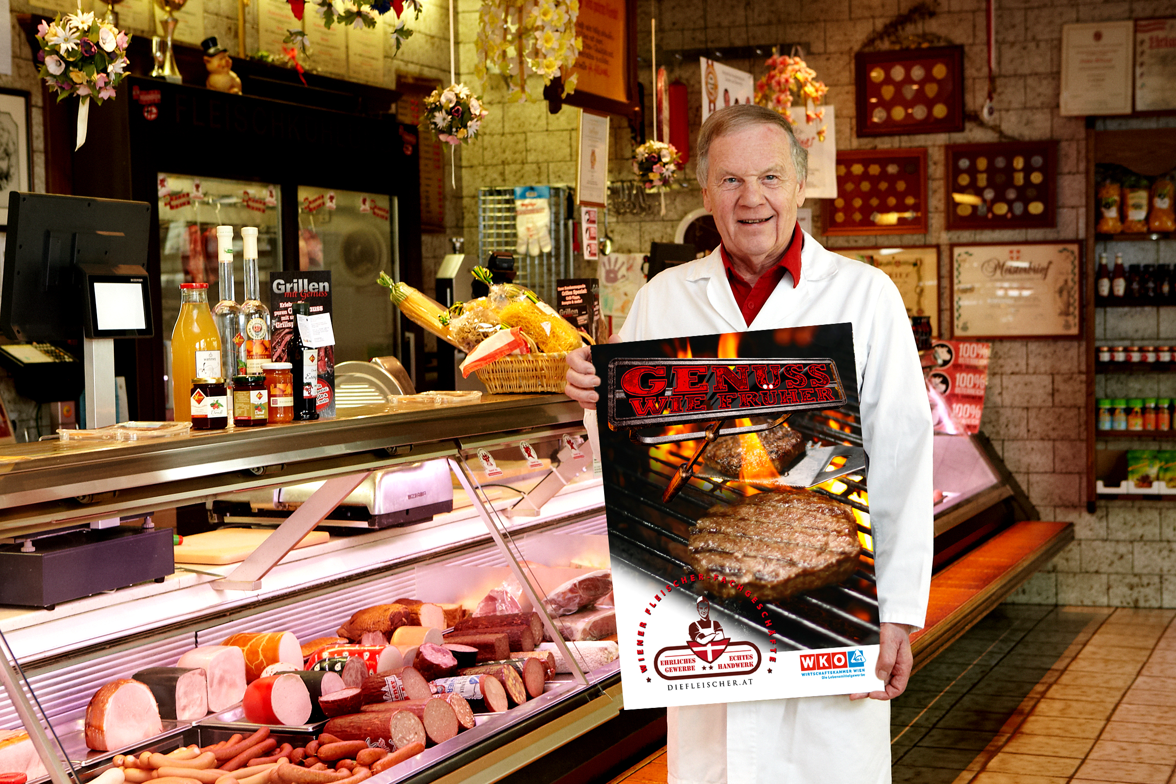 Werbeoffensive der Wiener Fleischer