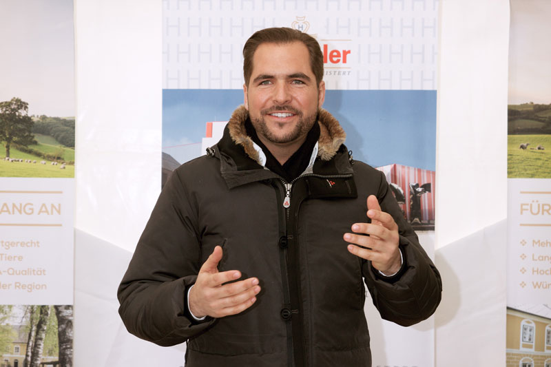 Hütthaler: Spatenstich für Schlachthof