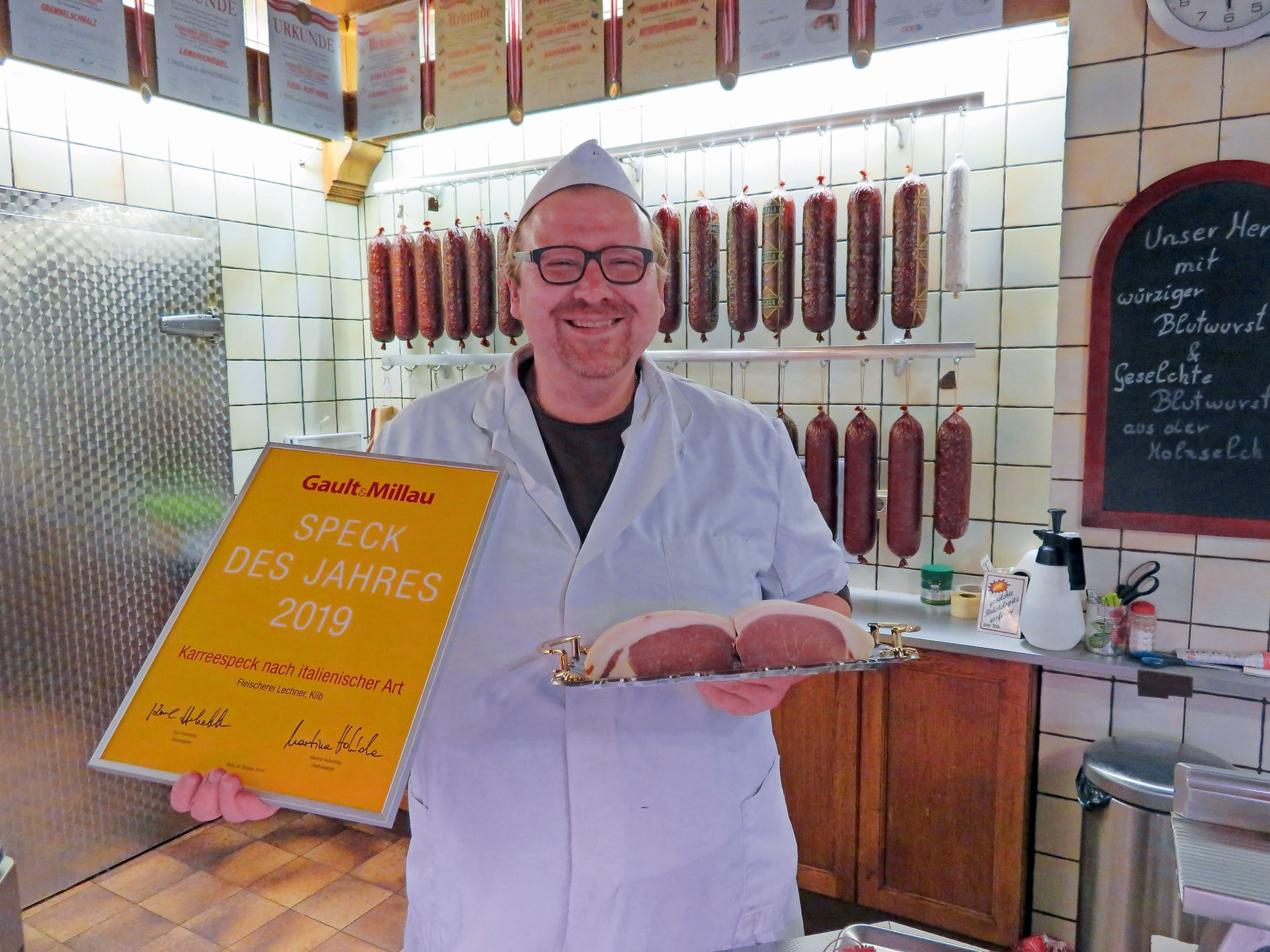 Zu Gast bei der Fleischerei Lechner in Kilb