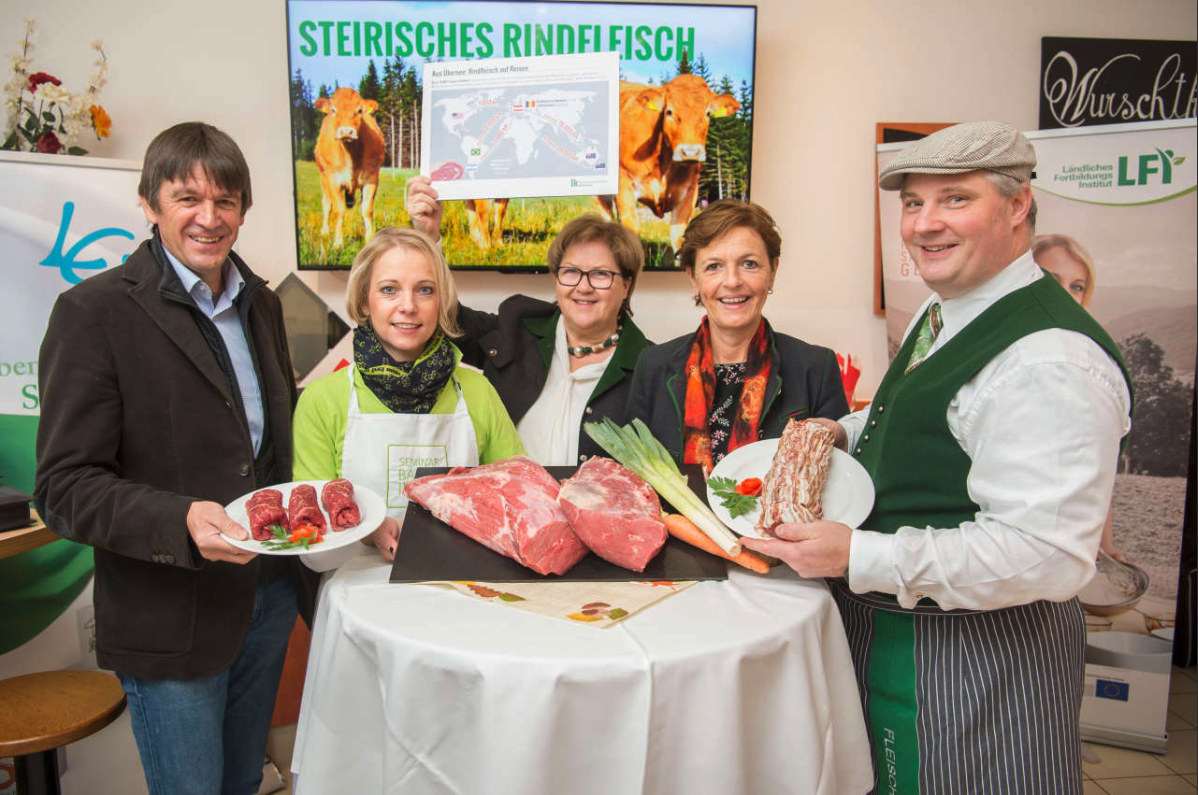 LK Steiermark: Heimische Rinder fressen keinen Regenwald