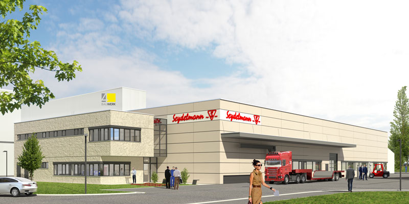 Spatenstich bei Maschinenfabrik Seydelmann