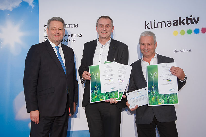 Drei Wiesbauer Best-Practice Projekte ausgezeichnet