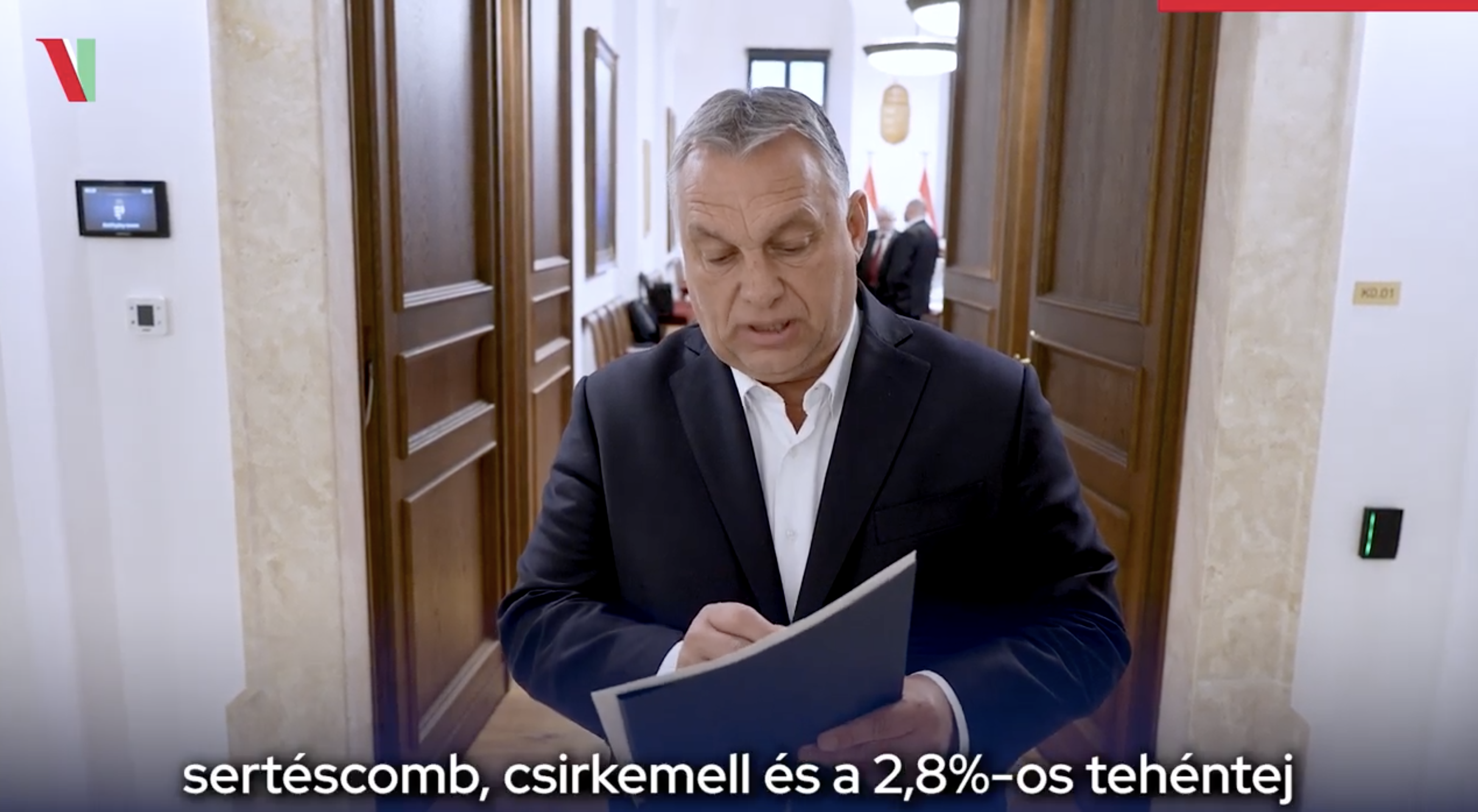 Orban will hohe Lebensmittelpreise stoppen
