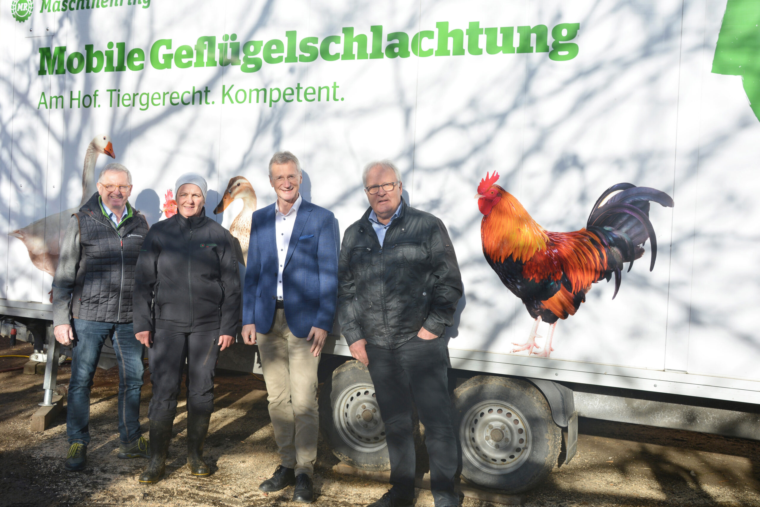 Mobile Geflügelschlachtung – positive Bilanz für Tiroler Innovation