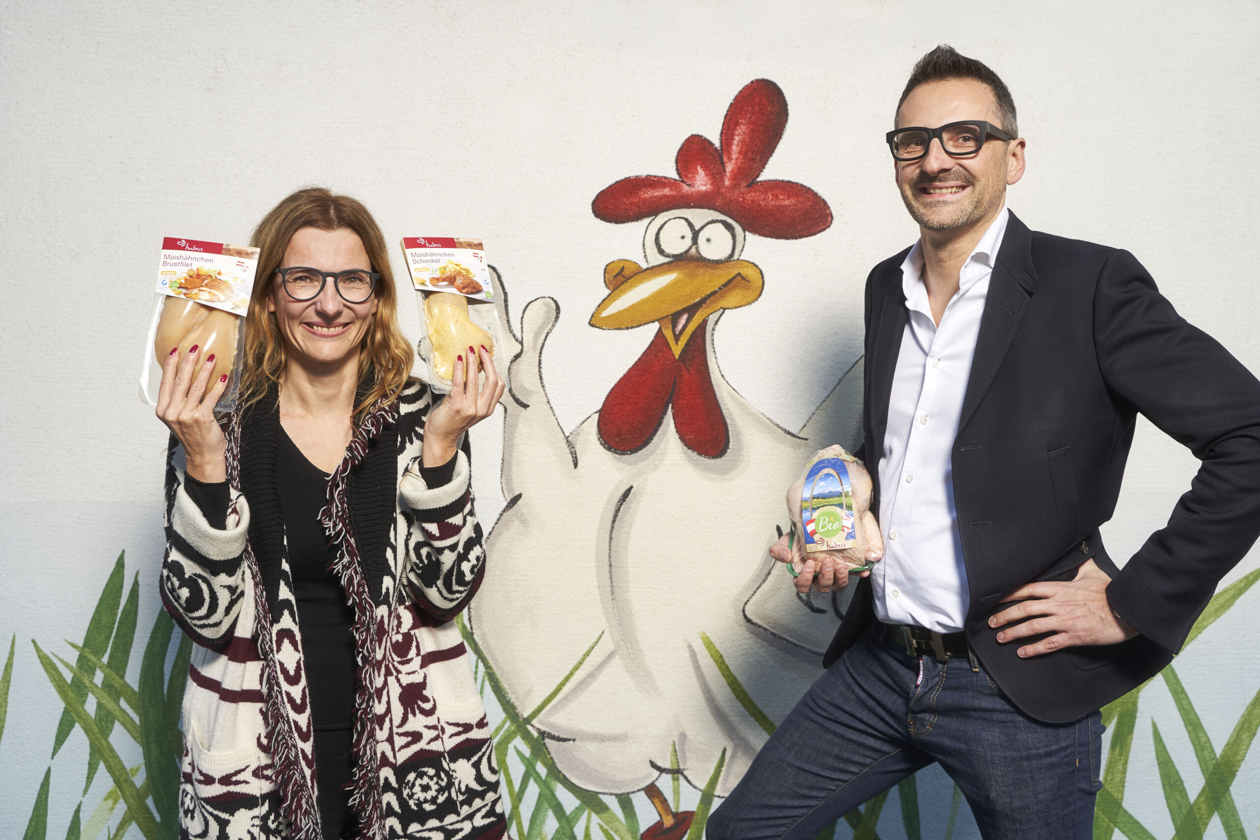 Rückverfolgbarkeit & Regionalität bei „Hubers Landhendl“