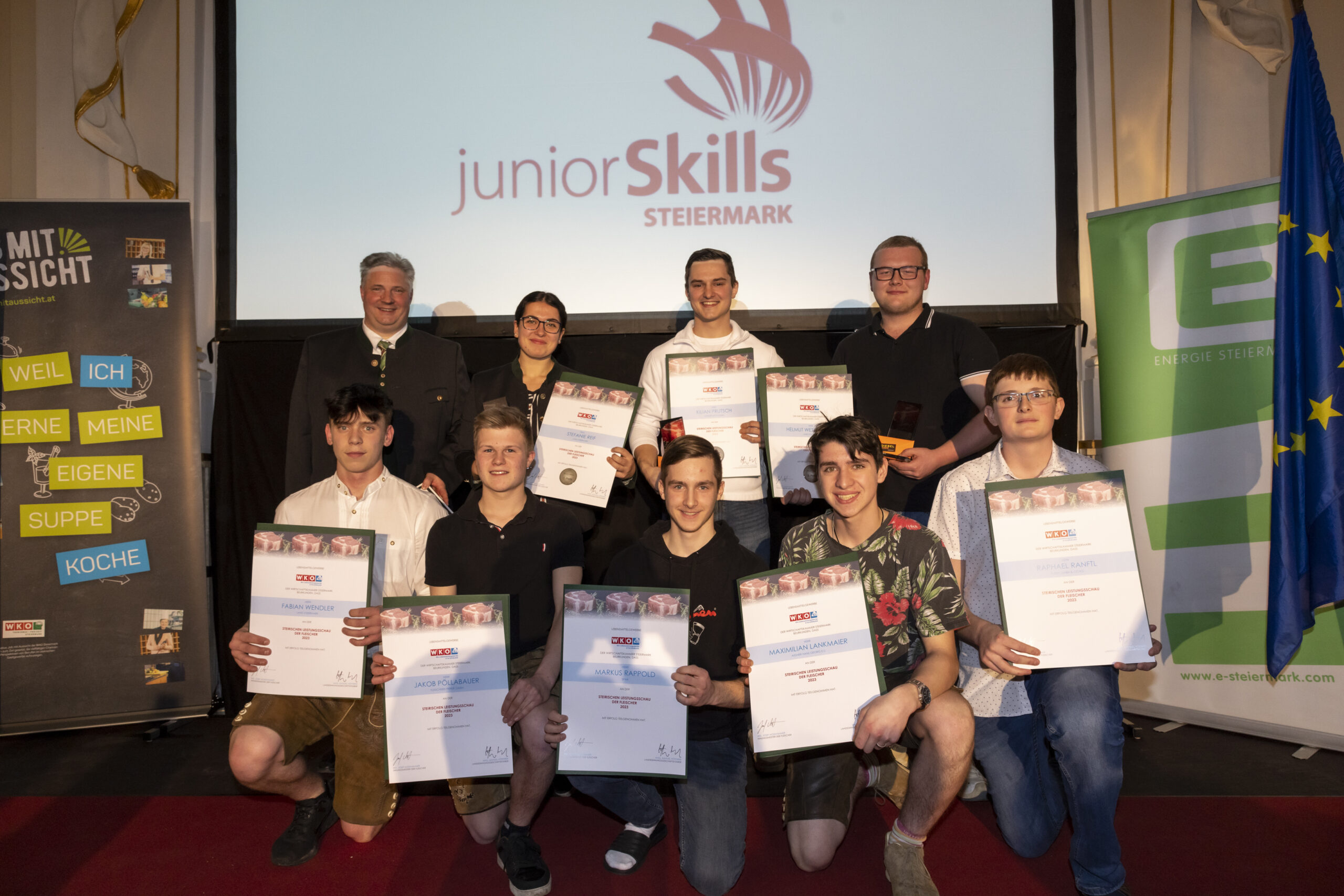 Leistungsschau der Fleischer-Lehrlinge in der Steiermark