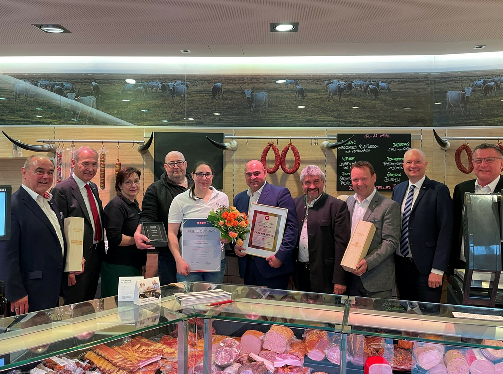 Pamhagen: Die Fleischerei Karlo hat Grund zum Feiern