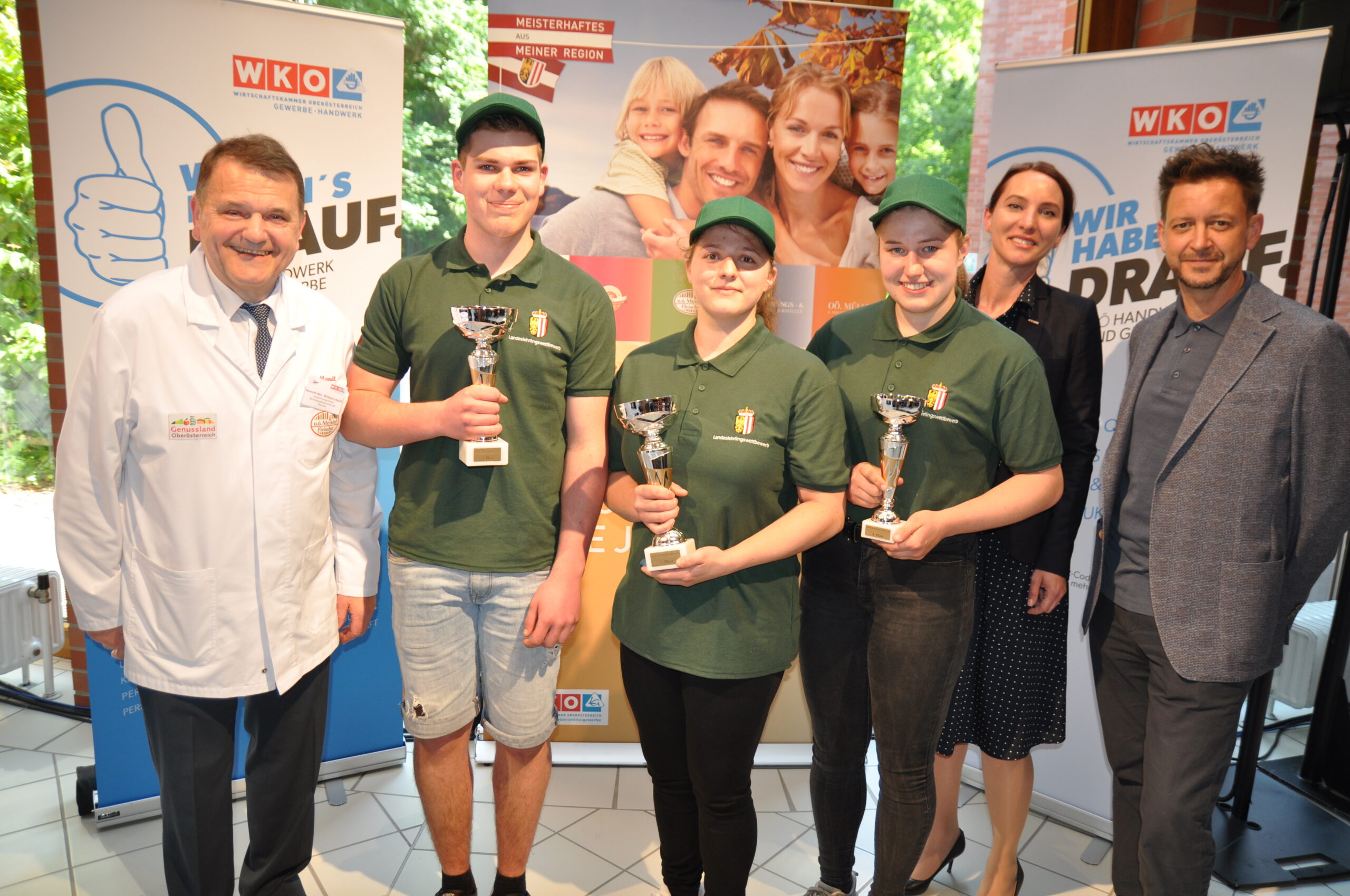 Oberösterereichs Nachwuchsfleischer:innen zeigten sich von ihrer besten Seite