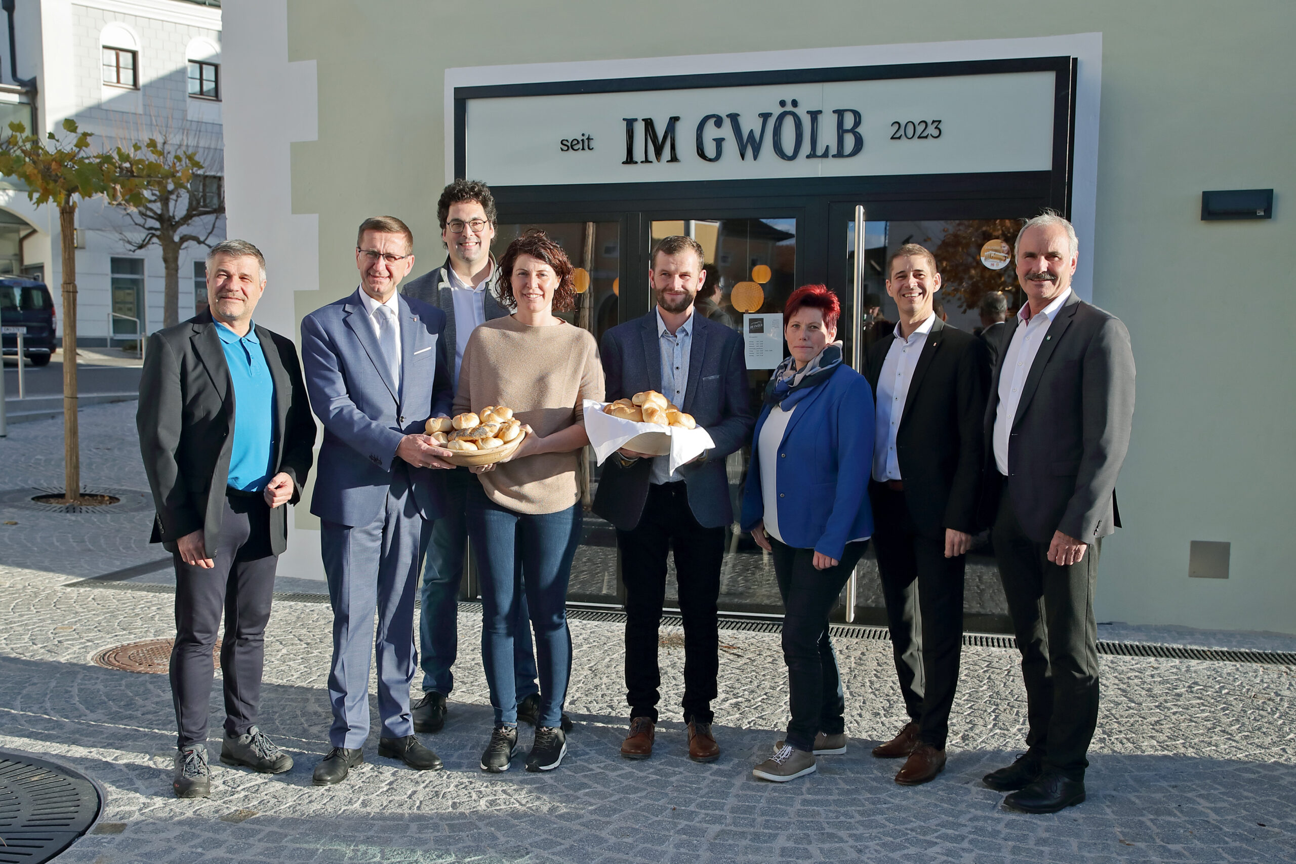 „Bäckerei im Gwölb“: Leerstandnutzung belebt Vorchdorfs Ortszentrum dank OÖ. Aktionsprogramm“