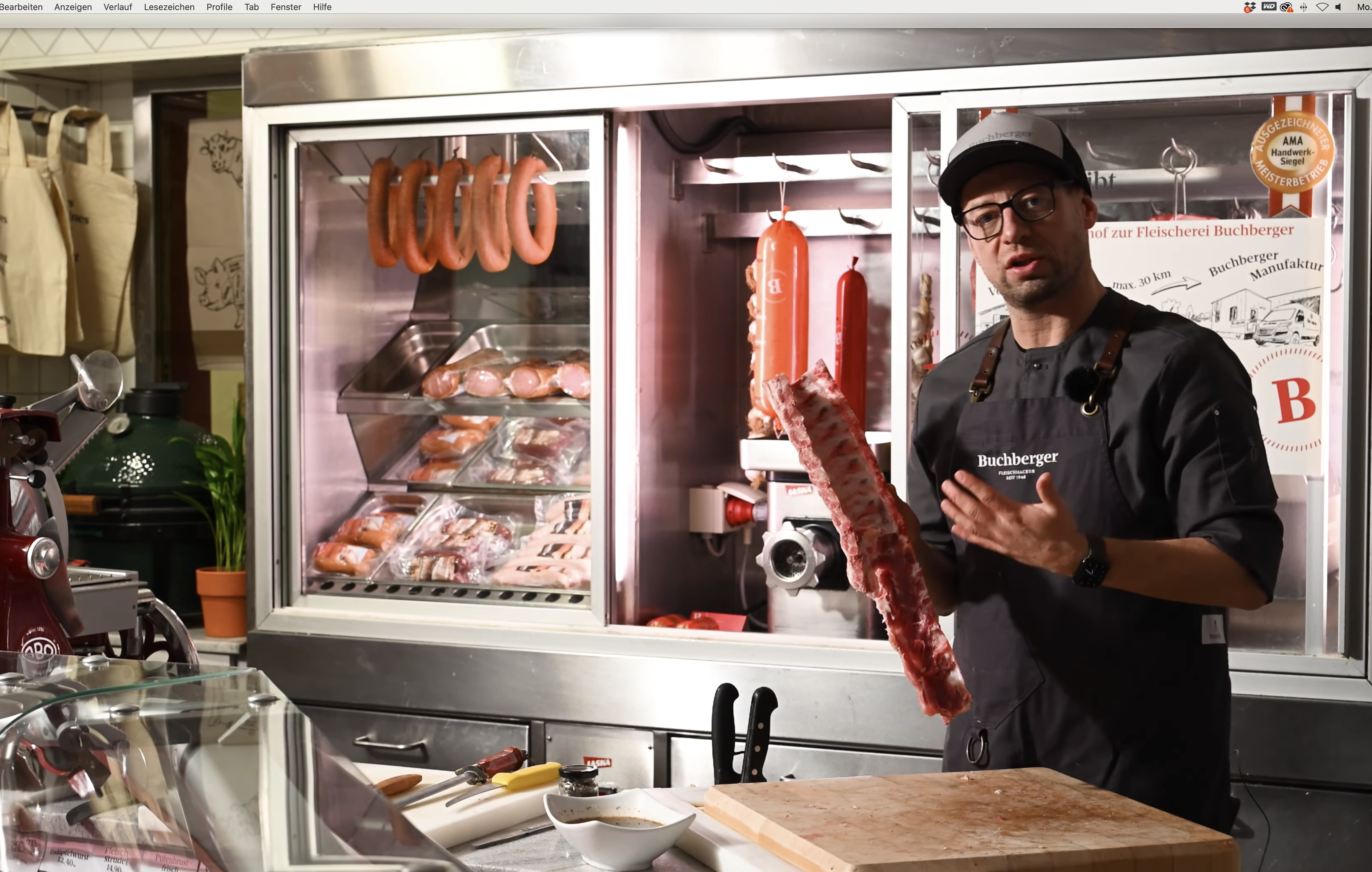 Silberhaut entfernen beim Rippchen