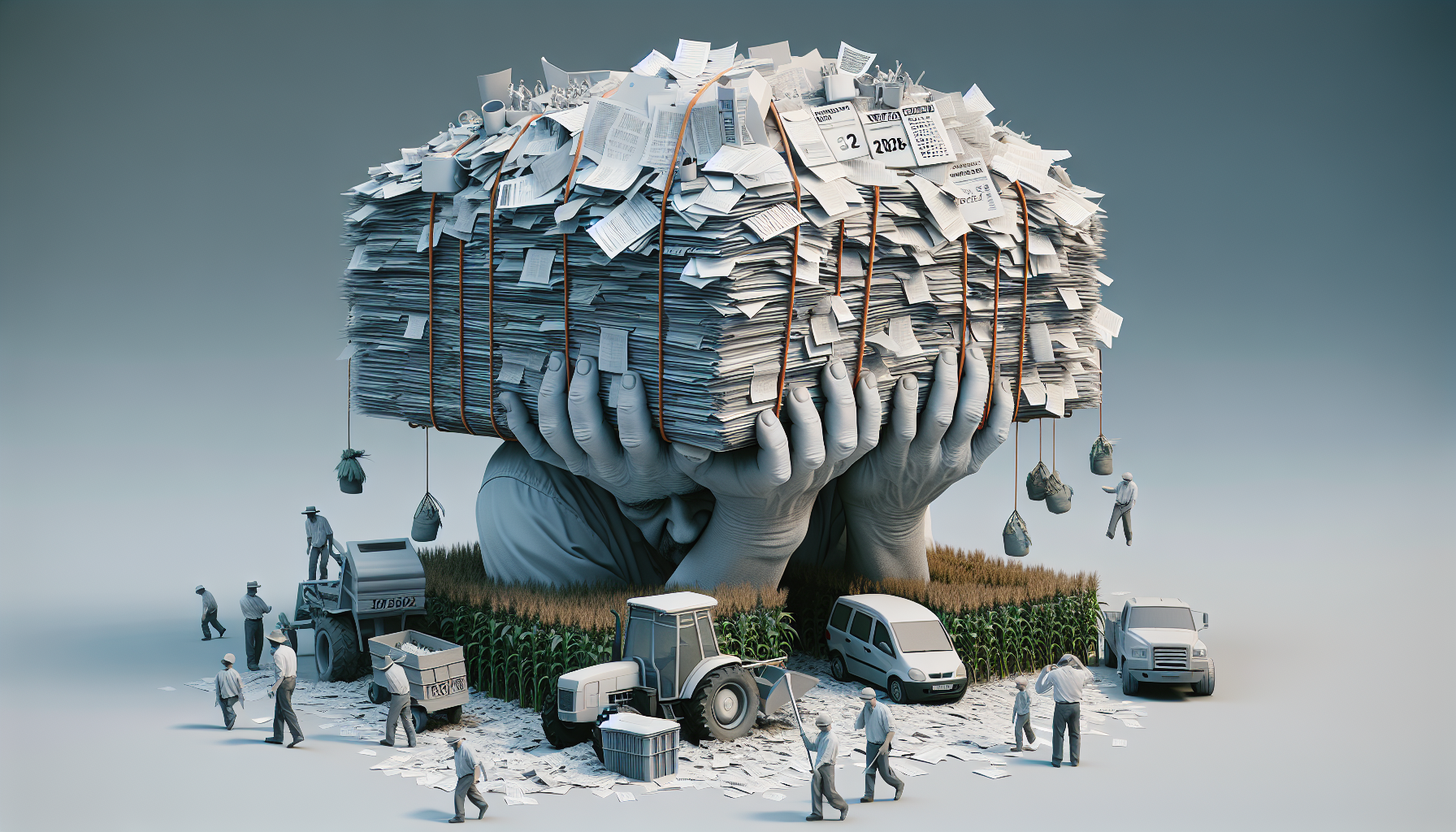 Bauern unter Druck: Erste Ergebnisse von VISION 2028+ enthüllen Belastung durch Bürokratie