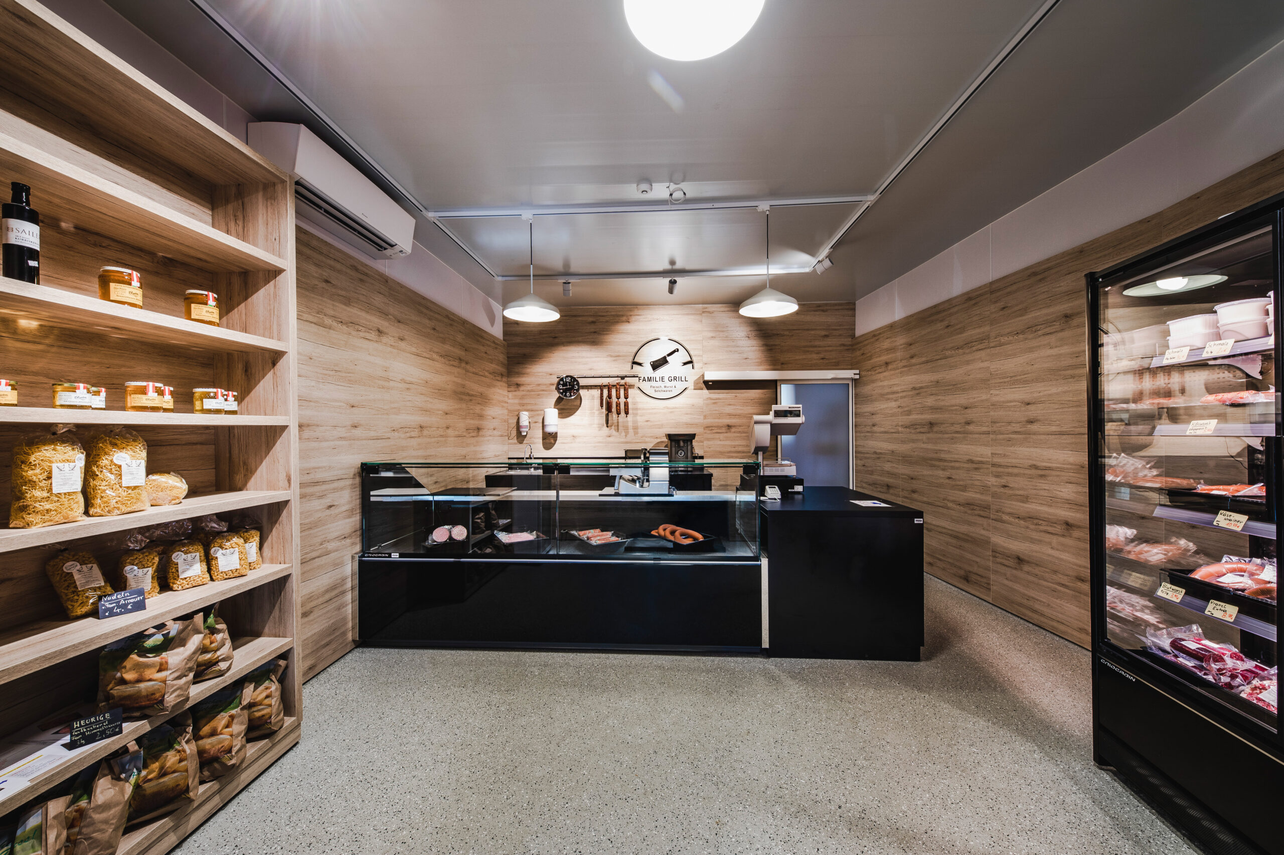 Innovatives Shopdesign für Lebensmittelgeschäfte: Wie Vrana Fleischereien und Abholmärkte neu gestaltet