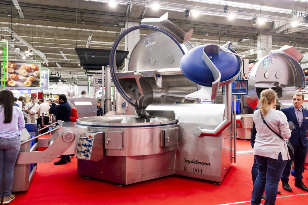 Seydelmann präsentierte über 90 Maschinen und drei vollautomatischen Linien auf der IFFA 2025 . © Matthias Wenger