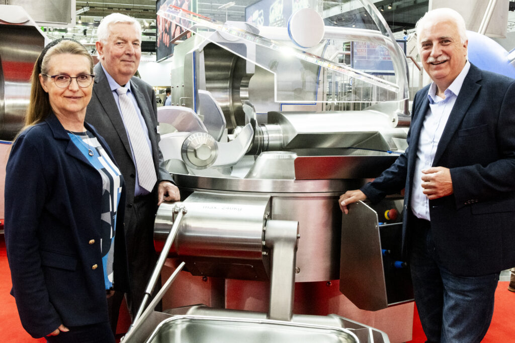 Matthias Strasser, Geschäftsführer der Strasser GmbH & Co. KG und Vater von Stefan Strasser, der die Seydelmann-Vertretung in Österreich leitet, begrüßte Anka Lorencz und Raimund Plautz.. © Matthias Wenger