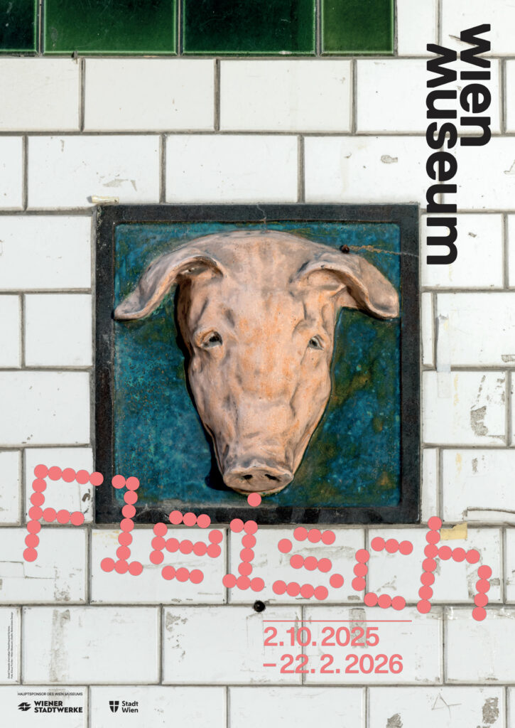 Ausstellungsplakat der aktuellen Schau im Wien-Museum.