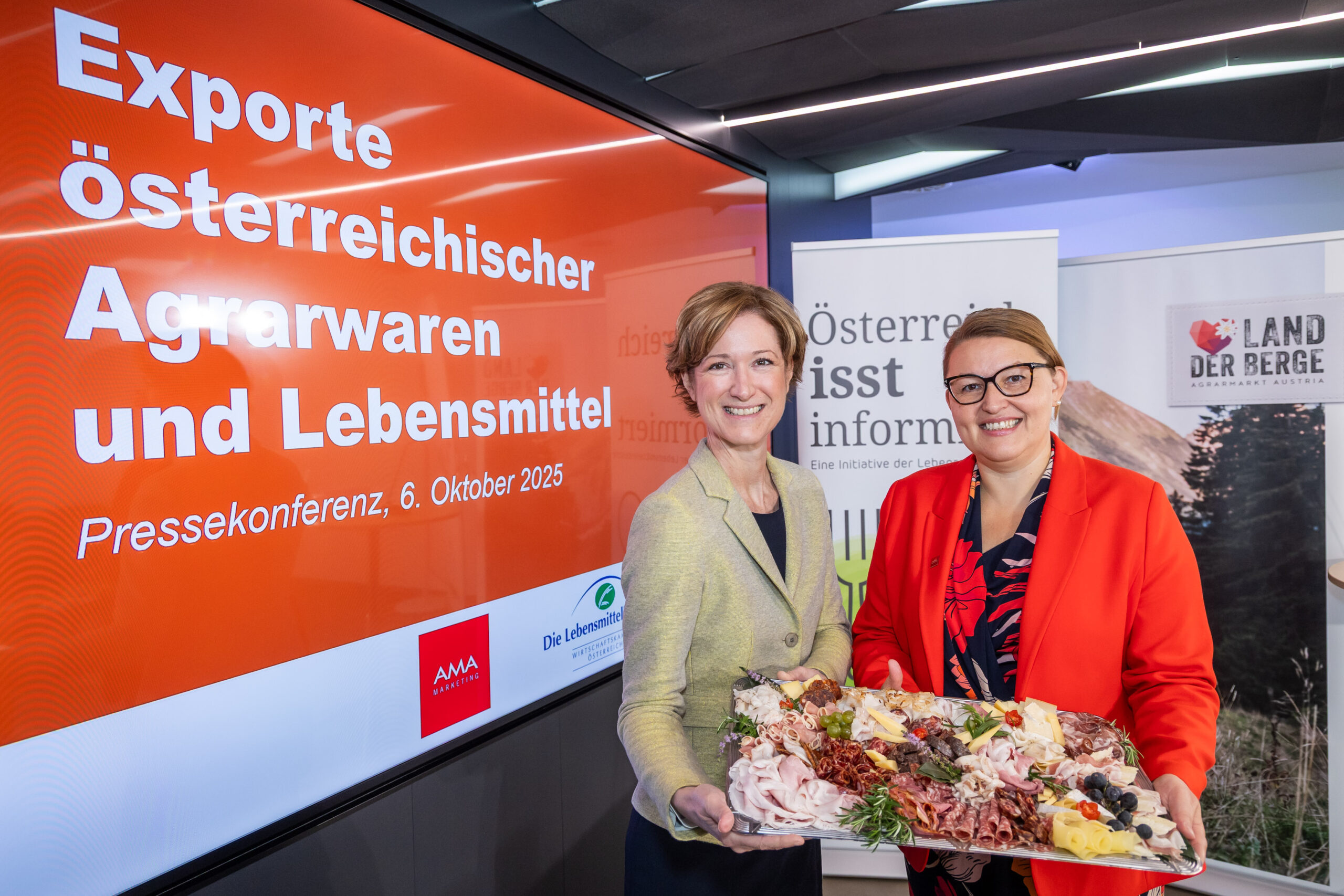 Österreichische Agrarexporte im 1. Halbjahr 2025: Deutschland bleibt zentraler Absatzmarkt