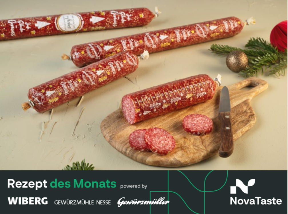 Rezept des Monats: Walnuss-Salami