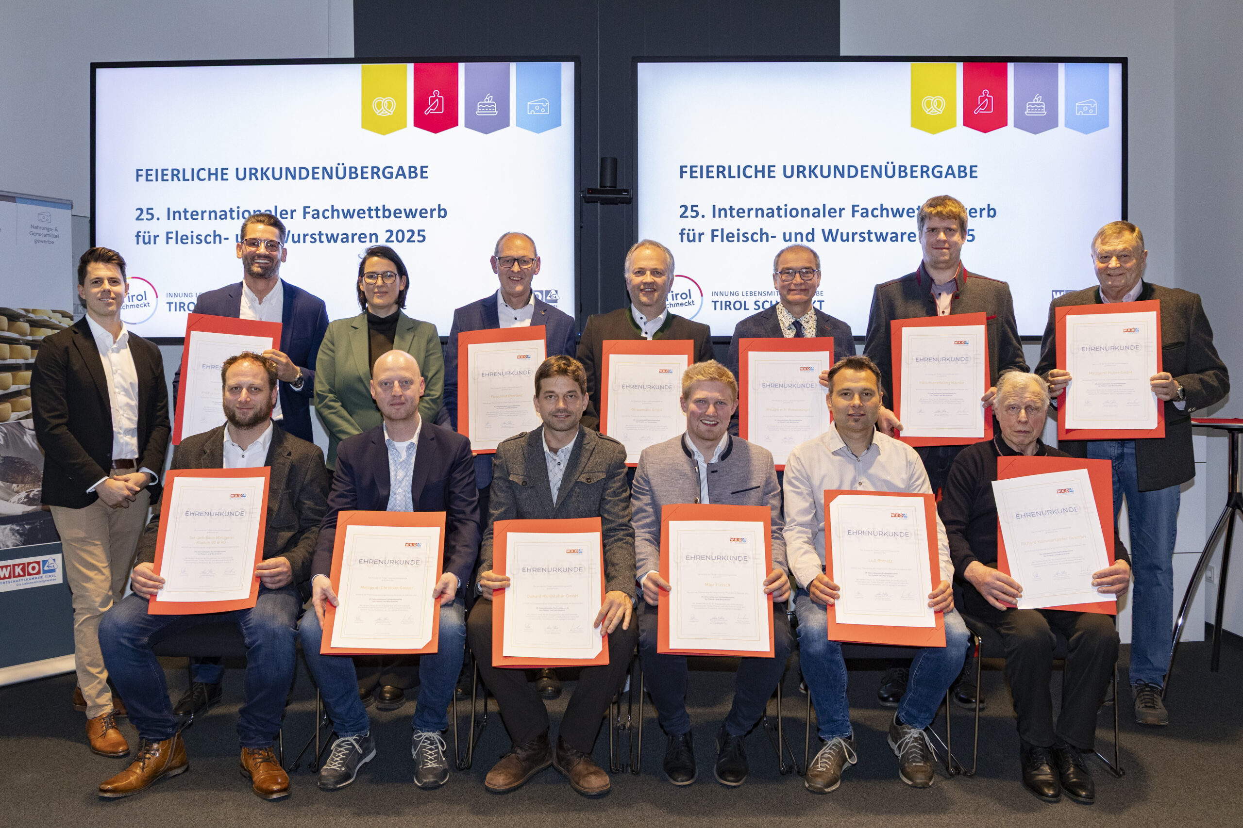 Internationaler Erfolg bestätigt hohe Tiroler Qualität im Fleischerhandwerk