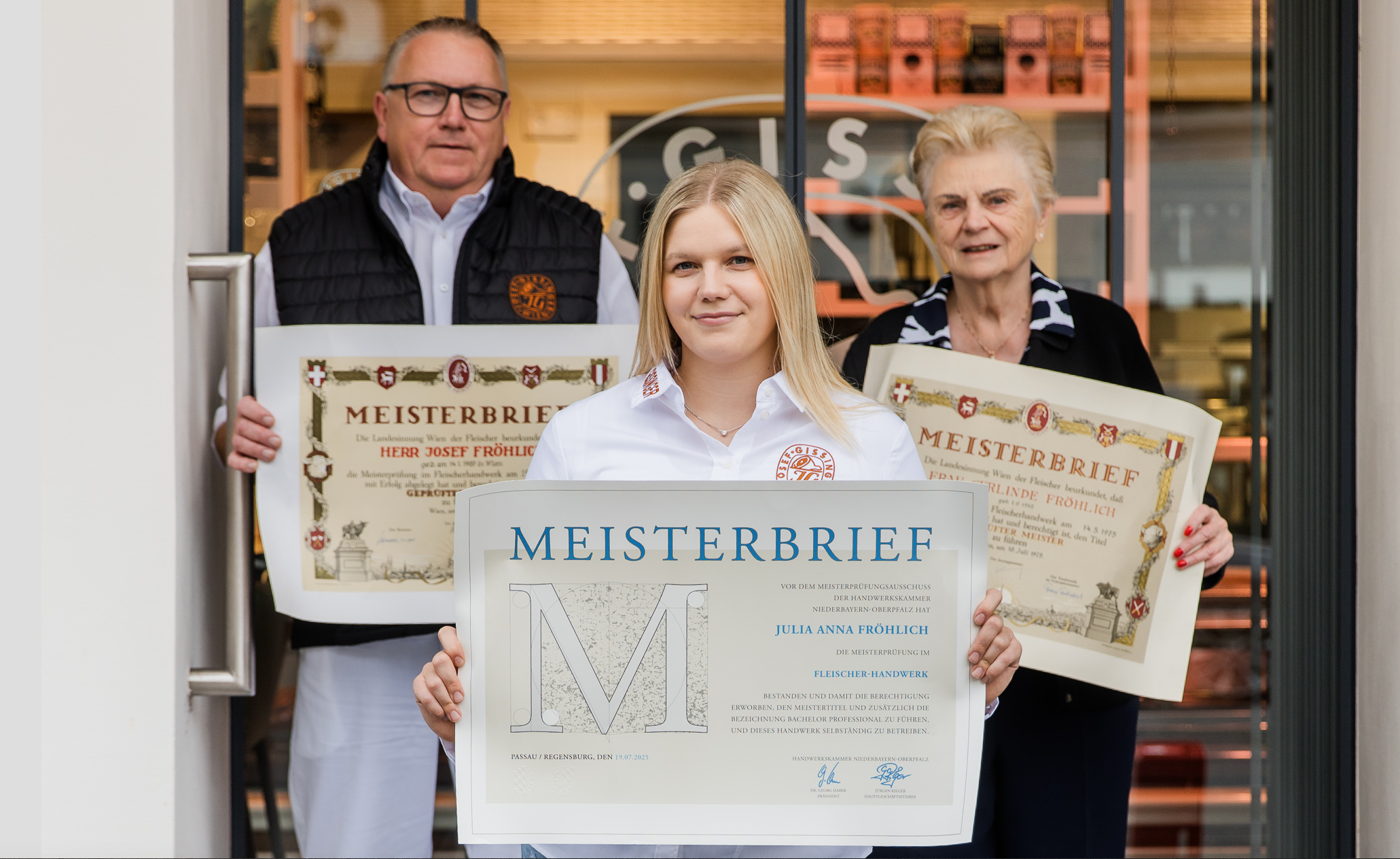 Fast 100 Jahre – und viel Schinken