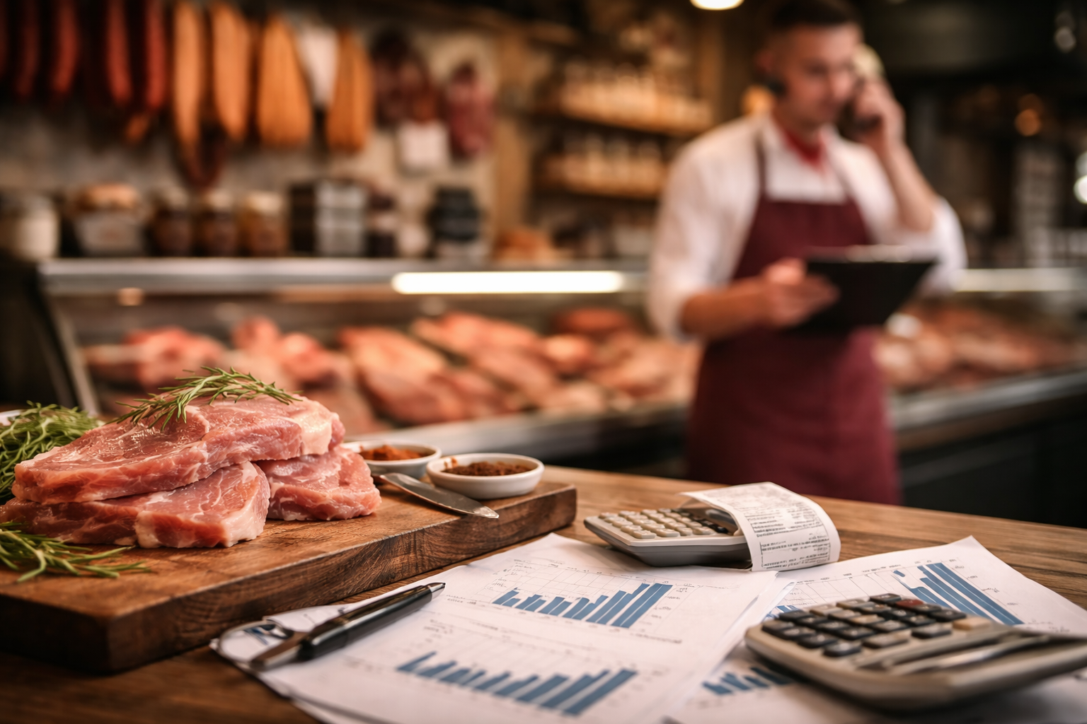 Konjunktur Fleischerhandwerk im 4. Quartal 2025: Reale Umsatzverluste trotz Preissteigerungen